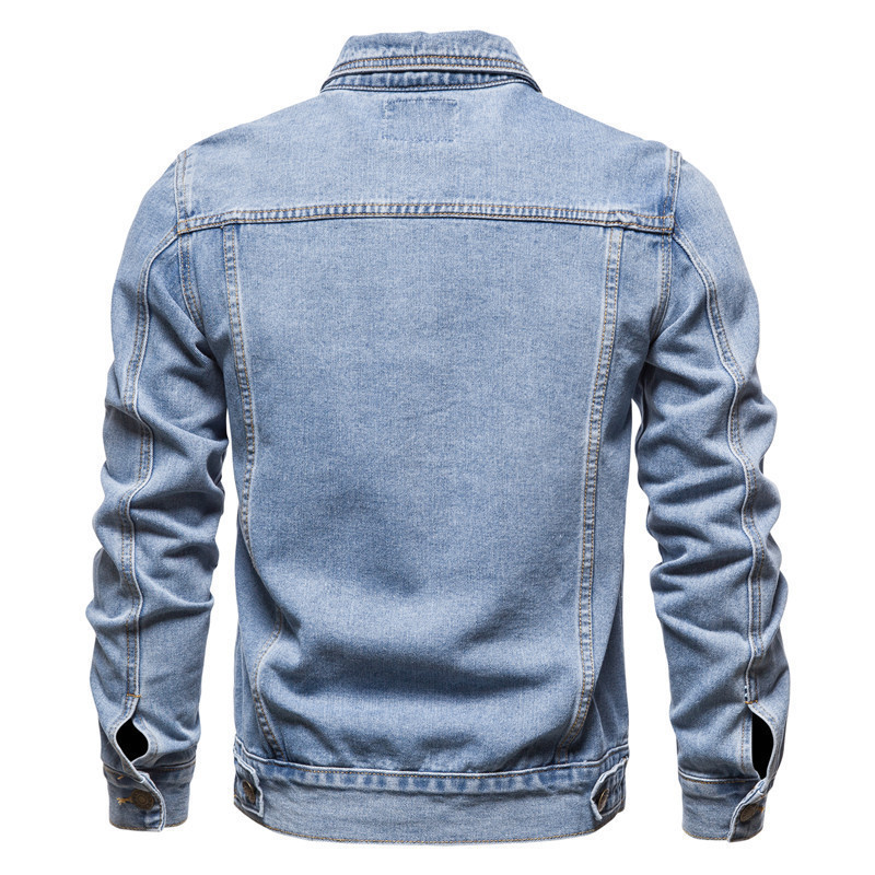 American Retro Men Lapel Denim - Jeans review and price