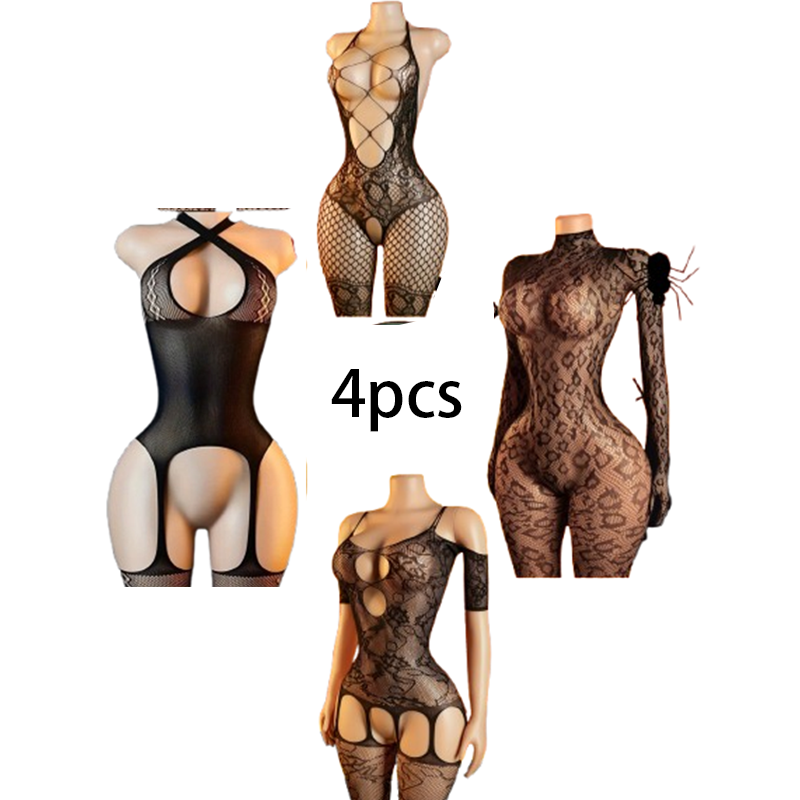 4-Piece Sexy Lingerie Set: Wom - Lingerie review and price