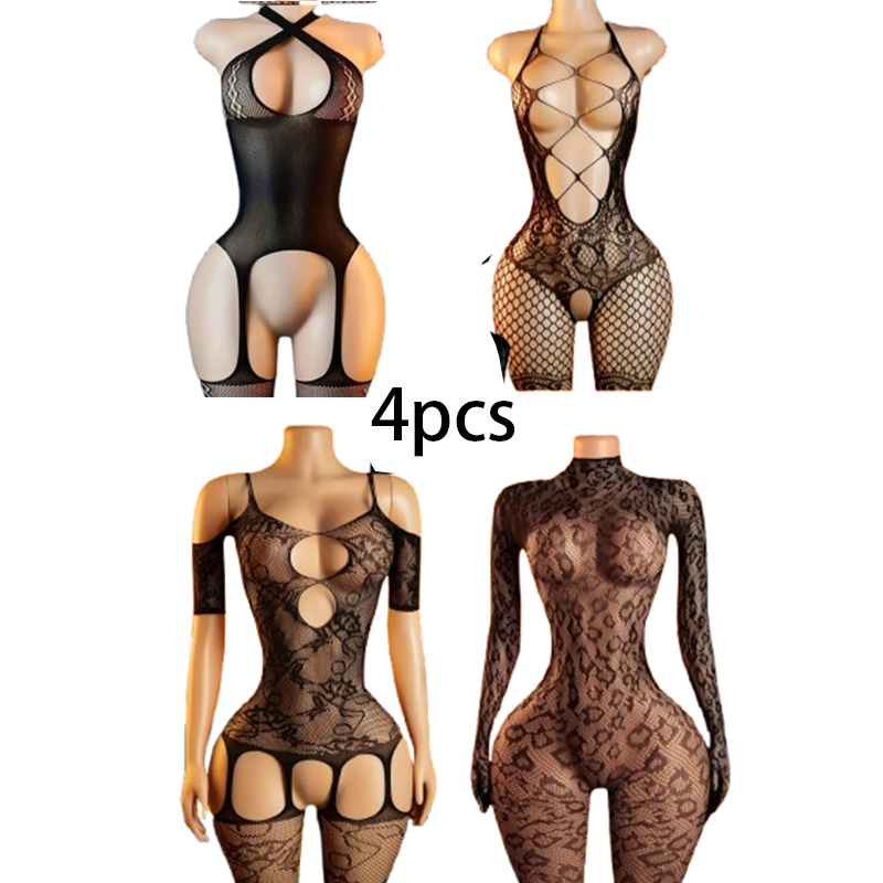 4-Piece Sexy Lingerie Set: Wom - Lingerie review and price