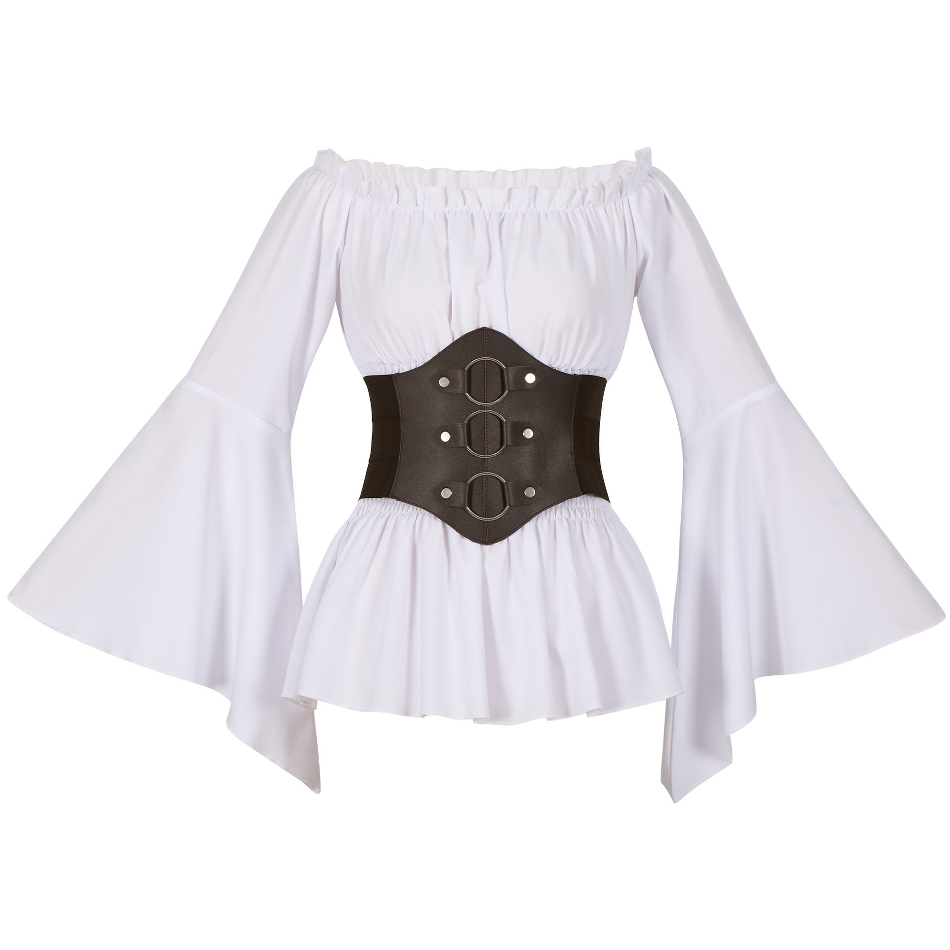 Medieval Victorian Pirate Shir - Tops review and price