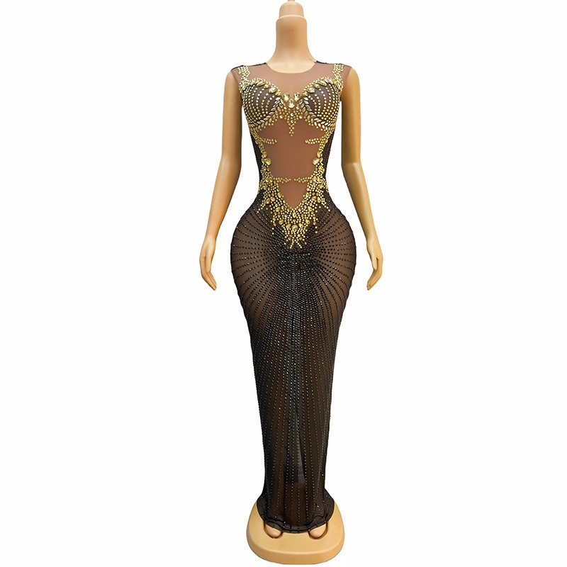 Sparkly Luxury Rhinestone Stre - Sparkly Rhinestone Club Party Dress review and price