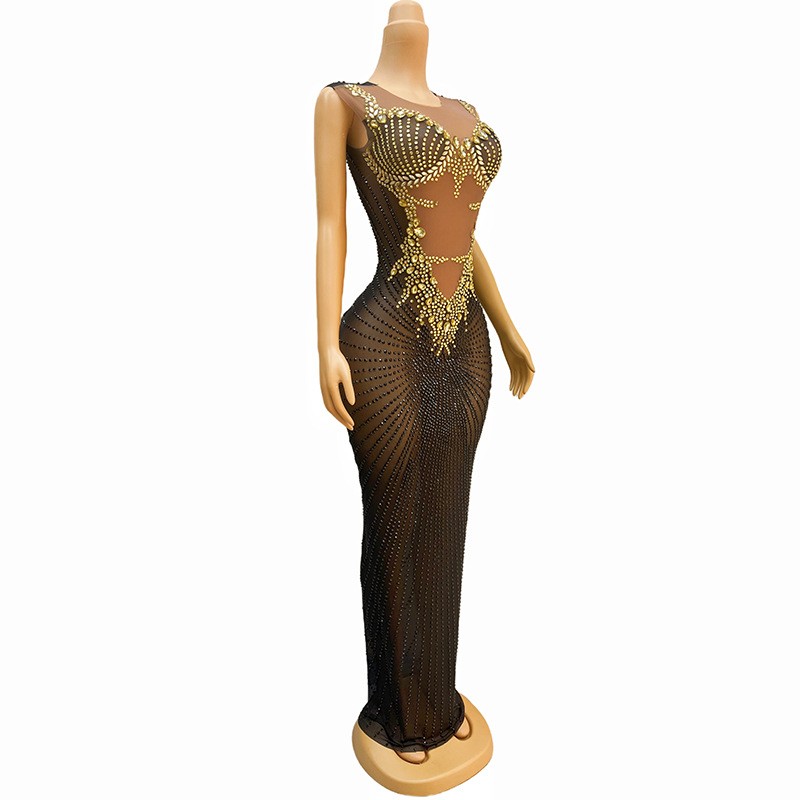 Sparkly Luxury Rhinestone Stre - Sparkly Rhinestone Club Party Dress review and price