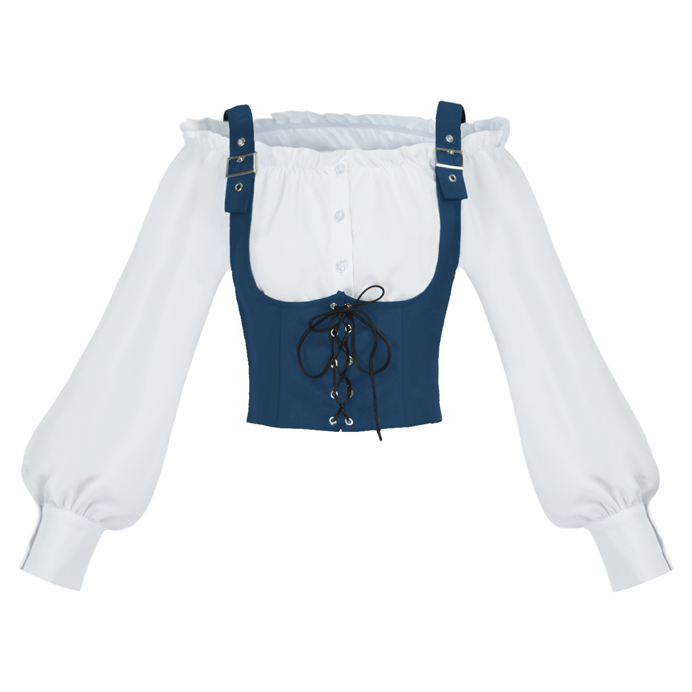 Retro Western Style Women Blou - Tops review and price
